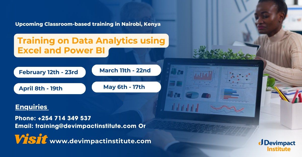 Training on Data Analytics using Excel and Power BI