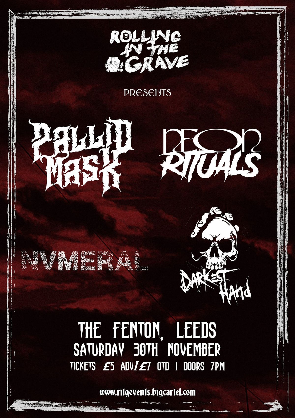 pallid mask - neon rituals - nvmeral - darkest hand