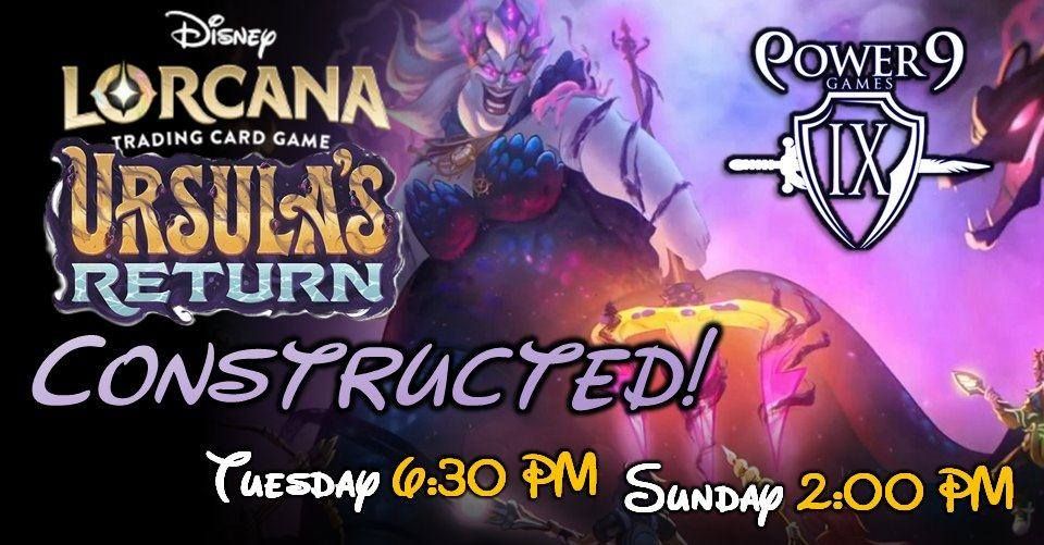 Lorcana: Ursula's Return Constructed