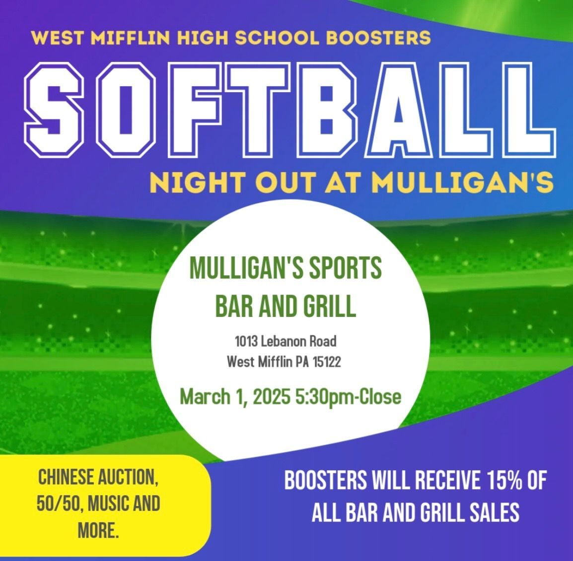 Mulligan's Dining for Dollars