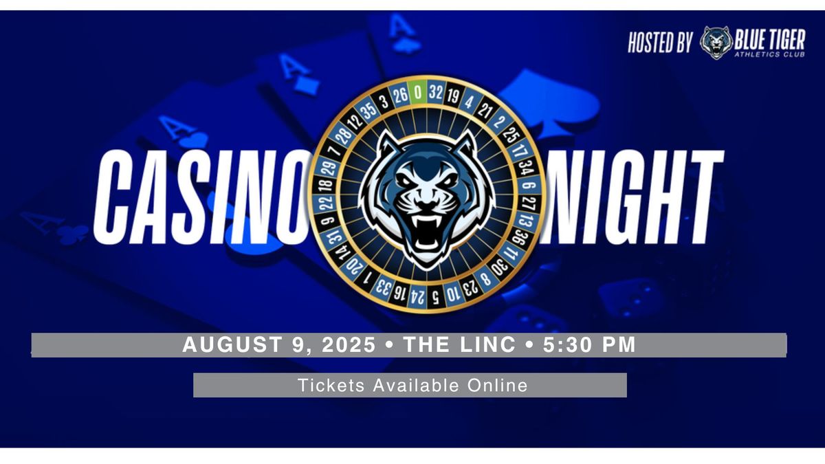 SAVE THE DATE! 2025 BTAC Casino Night 