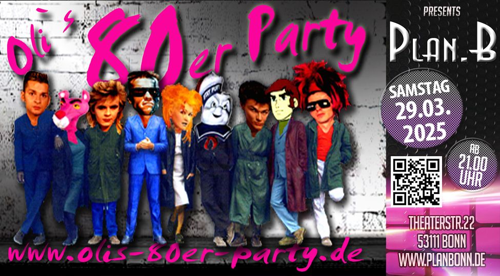 Olis 80er Party M\u00e4rz