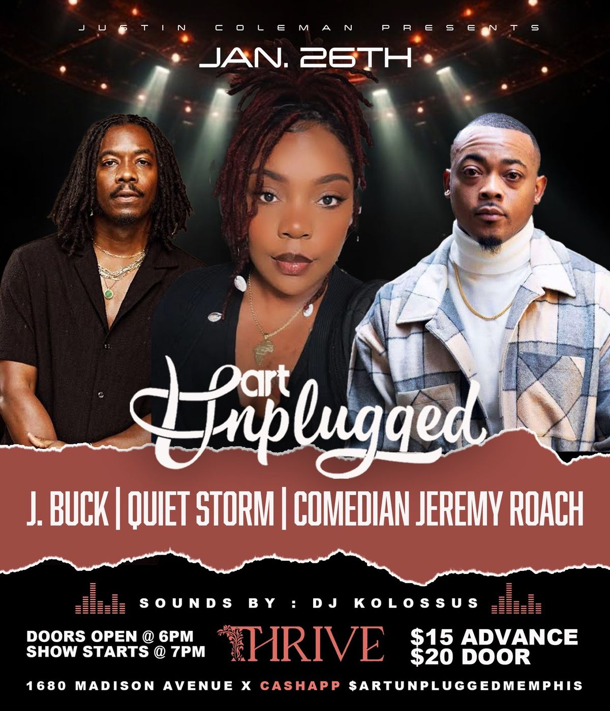 Art Unplugged: January 26th Show