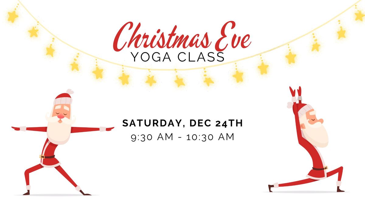 Christmas Eve Yoga Class