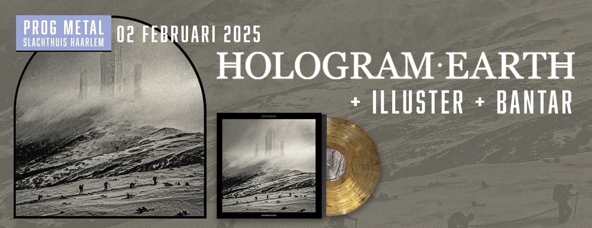 Prog Metal in Haarlem: Hologram Earth + Illuster + Bantar