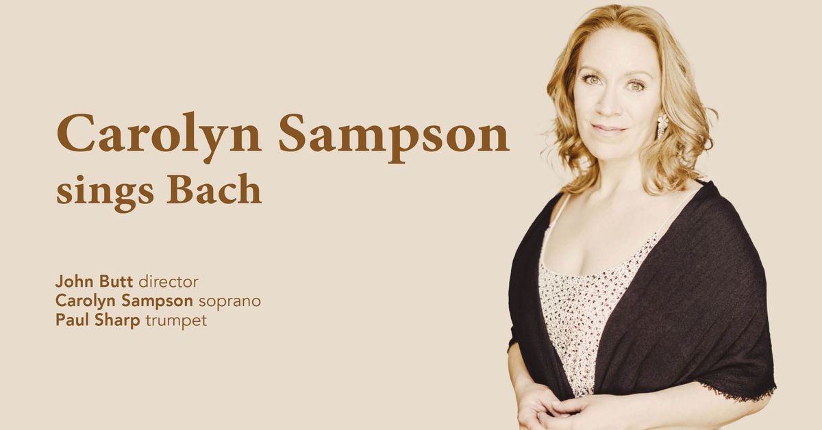 Carolyn Sampson sings Bach