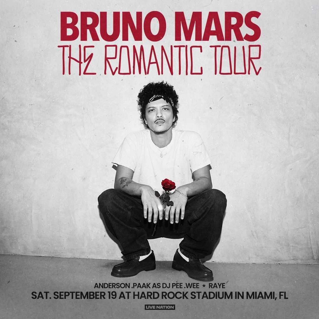 Bruno Mars Miami Gardens Tickets