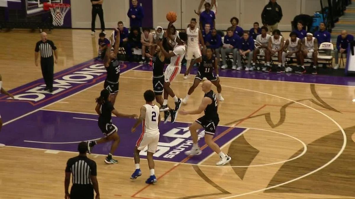Stephen F Austin Lumberjacks at Northwestern State Demons Mens Basketball