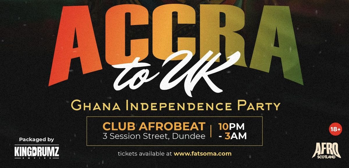 ACCRA TO UK (GHANA INDEPENDENCE PARTY)