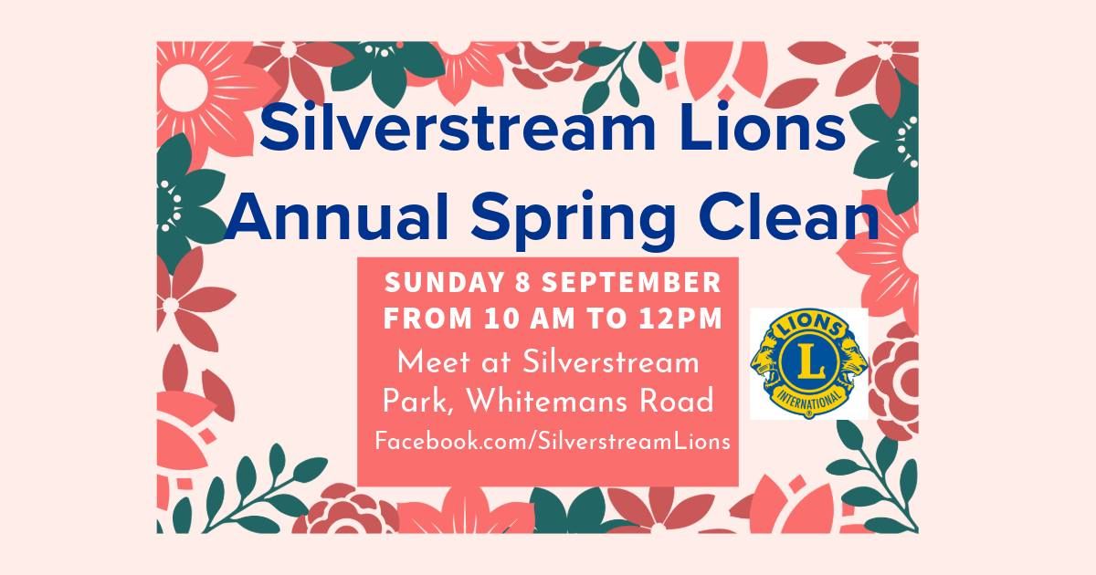 Silverstream Lions Annual Spring Clean