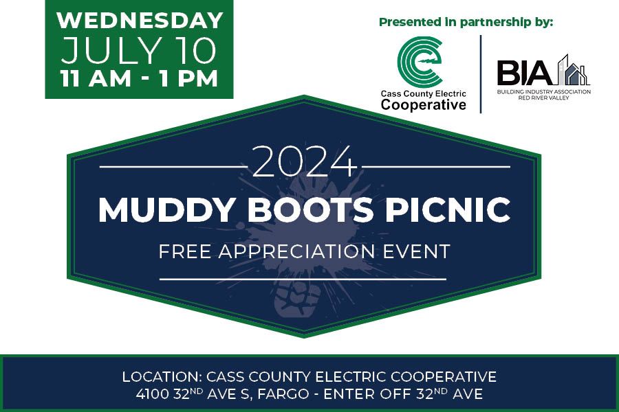 Muddy Boots Picnic presented by Cass County Electric Cooperative