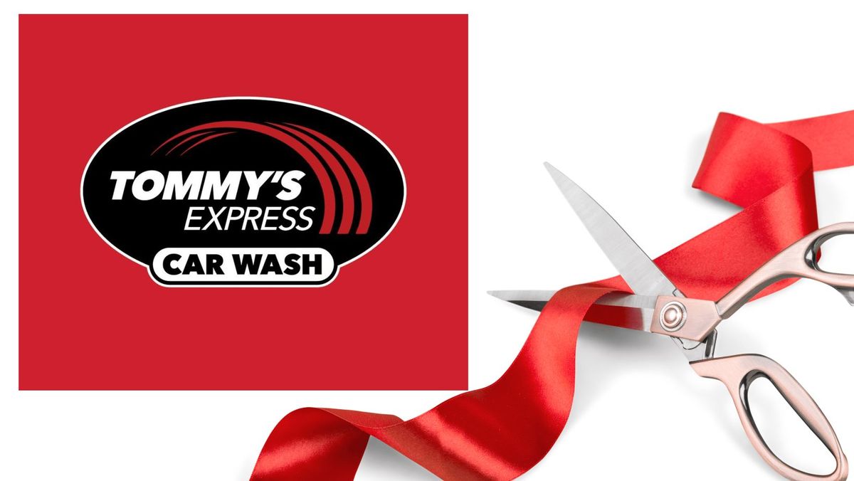 Ribbon Cutting | Tommy's Express Car Wash