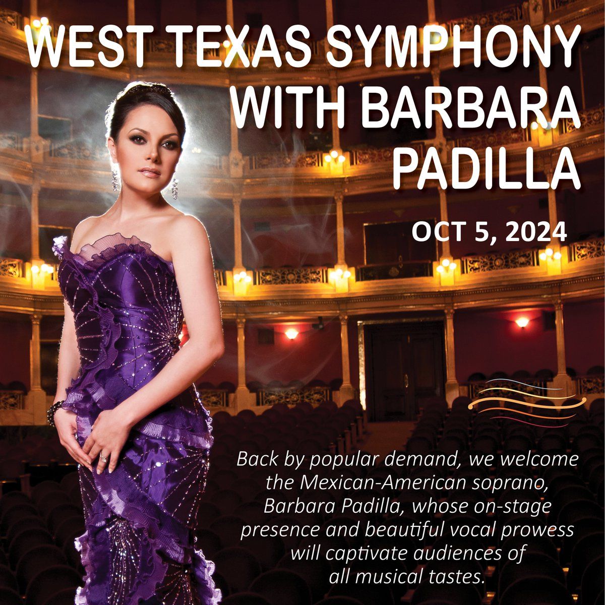 West Texas Symphony: Barbara Padilla