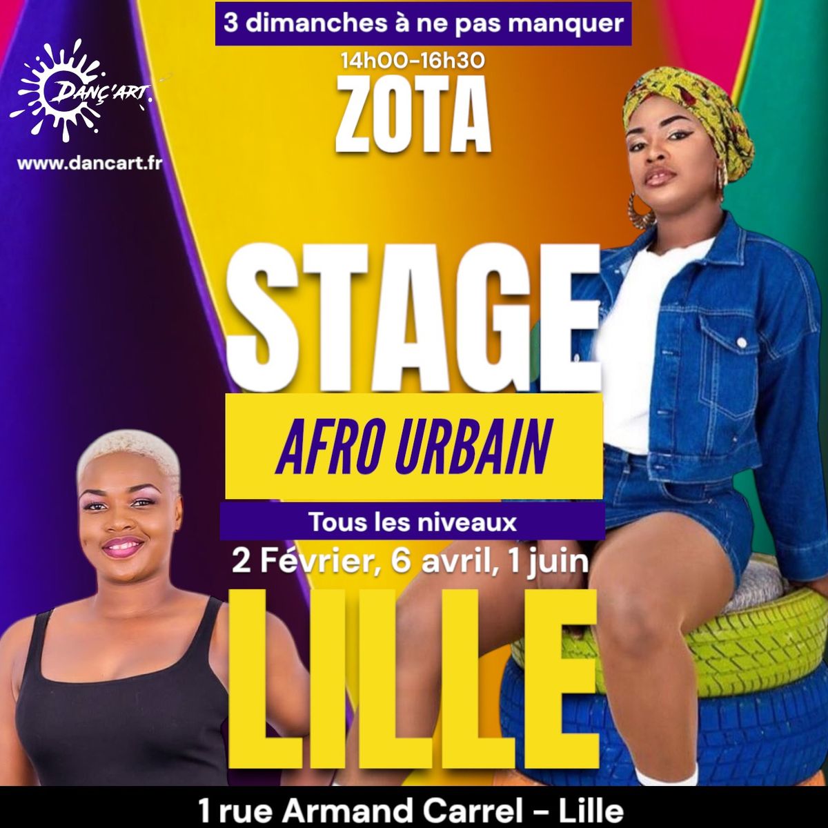 STAGE AFRO URBAIN - ZOTA