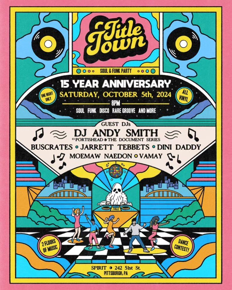 TITLE TOWN Soul & Funk Party 15 Year Anniversary