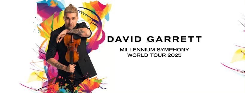 David Garrett - Millennium Symphony World Tour 2025 \u2013 Official Event, 12.05.2025, Atlas Arena, \u0141\u00f3d\u017a