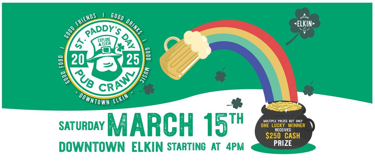 Explore Elkin's St. Paddy's Day Pub Crawl