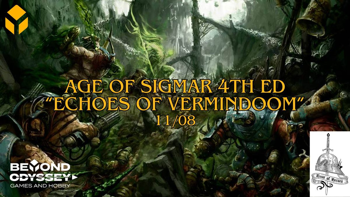 "Echoes of Vermindoom" - Age of Sigmar 4th Ed Tournament 
