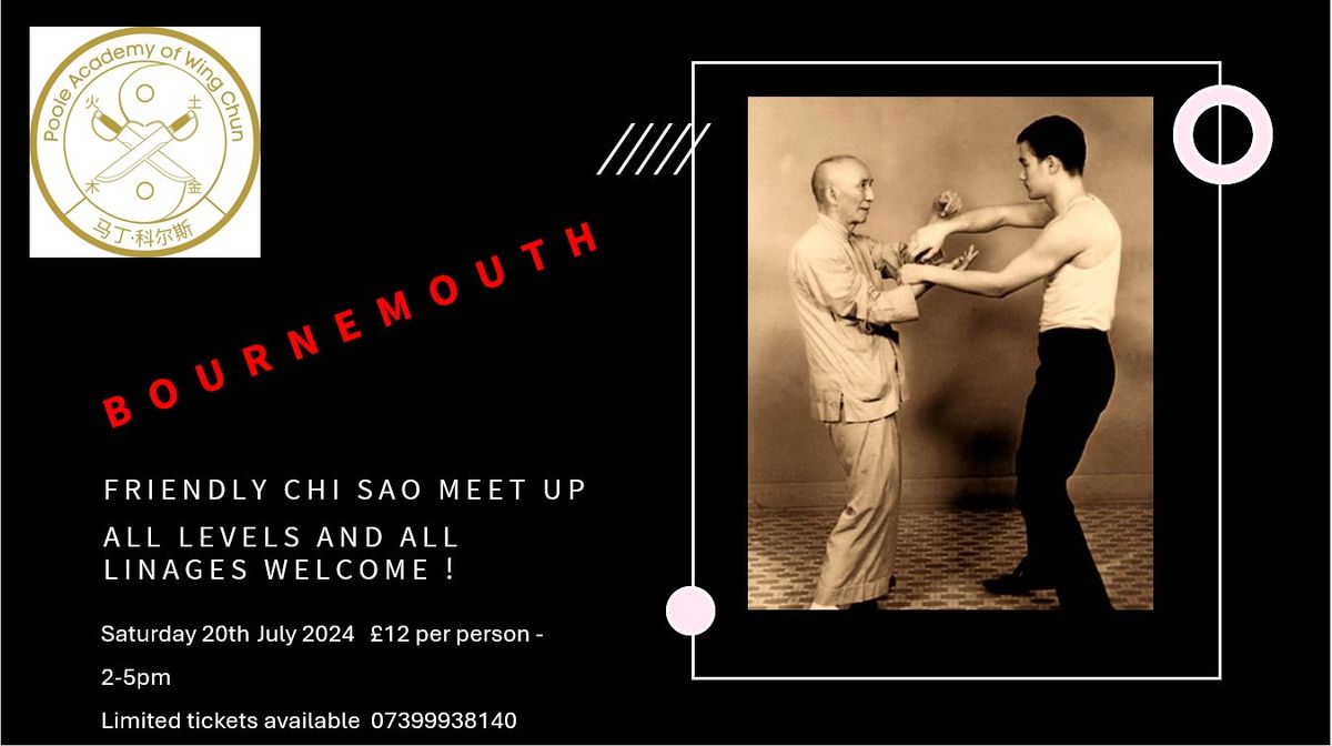 Friendly Wing Chun Chi Sao event in the South 