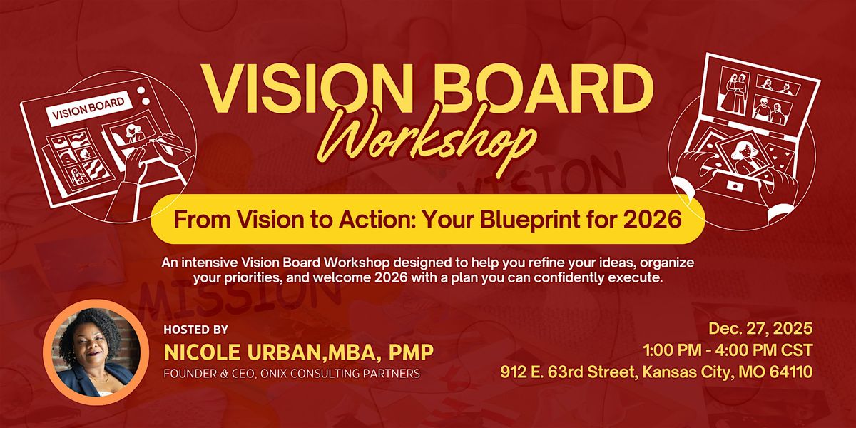 Vision Board Workshop: From Vision to Action- Your Blueprint for 2026