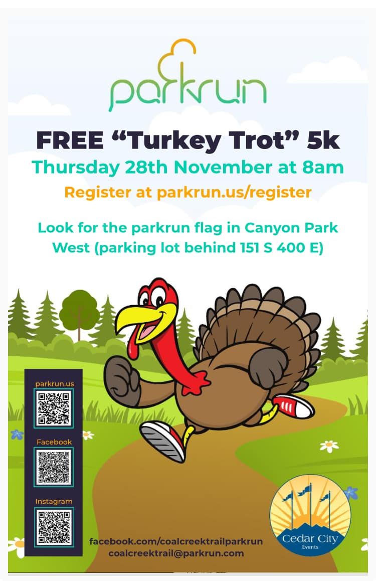 Free Turkey Trot parkrun