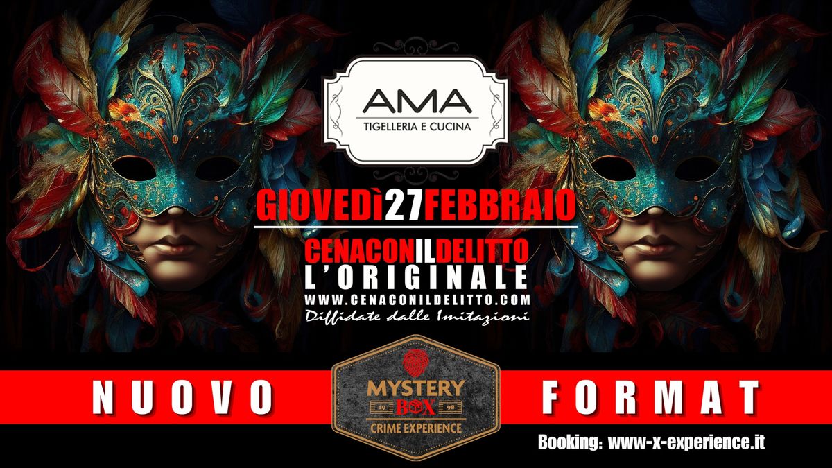 Cena con delitto di Carnevale - Speciale Mystery Box