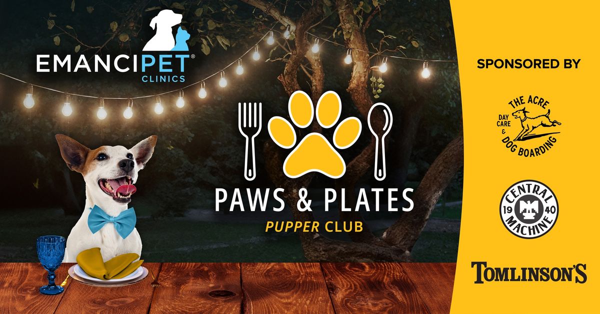 Austin's Paws & Plates Pupper Club Dinner