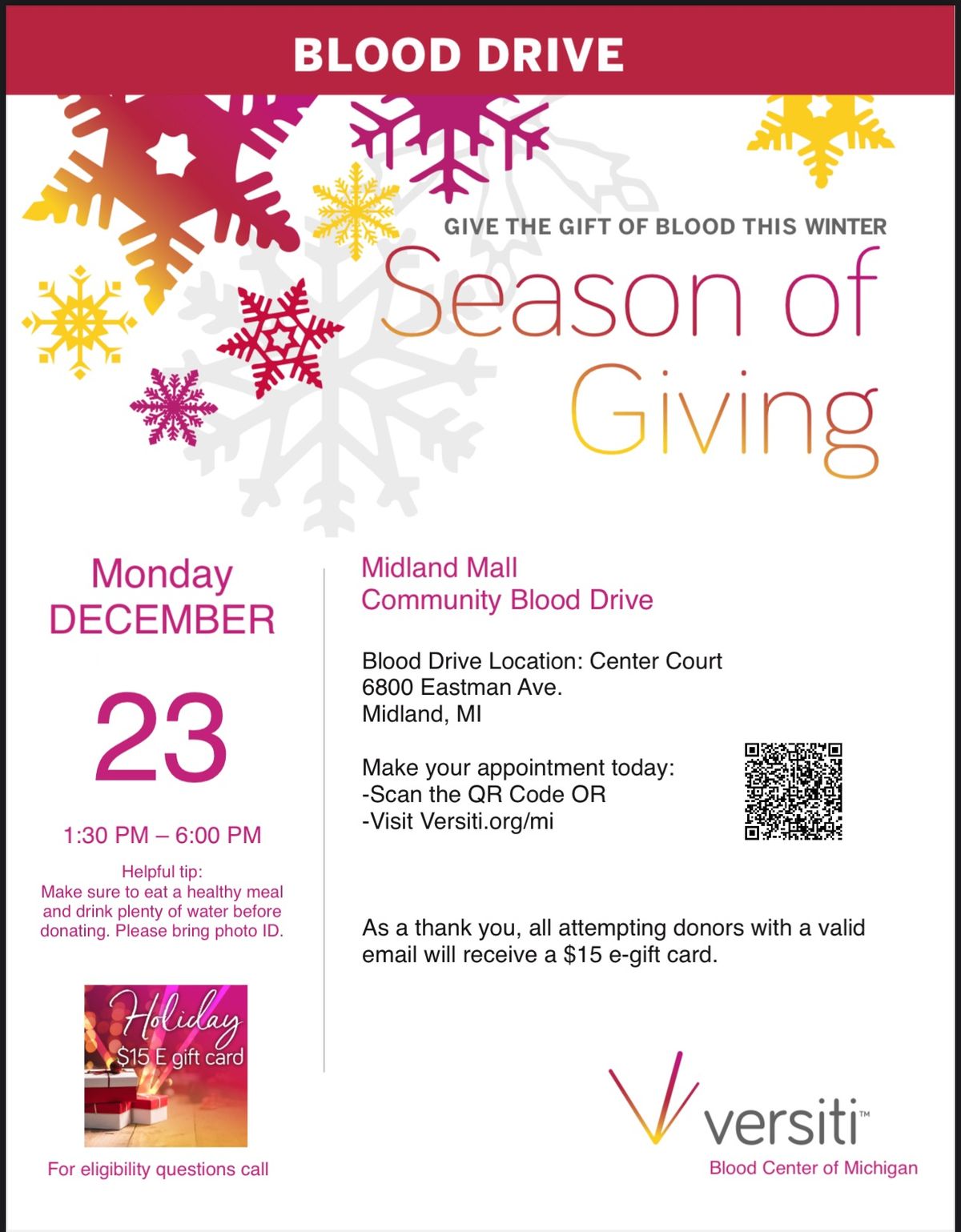 Give the Gift of Blood This Winter