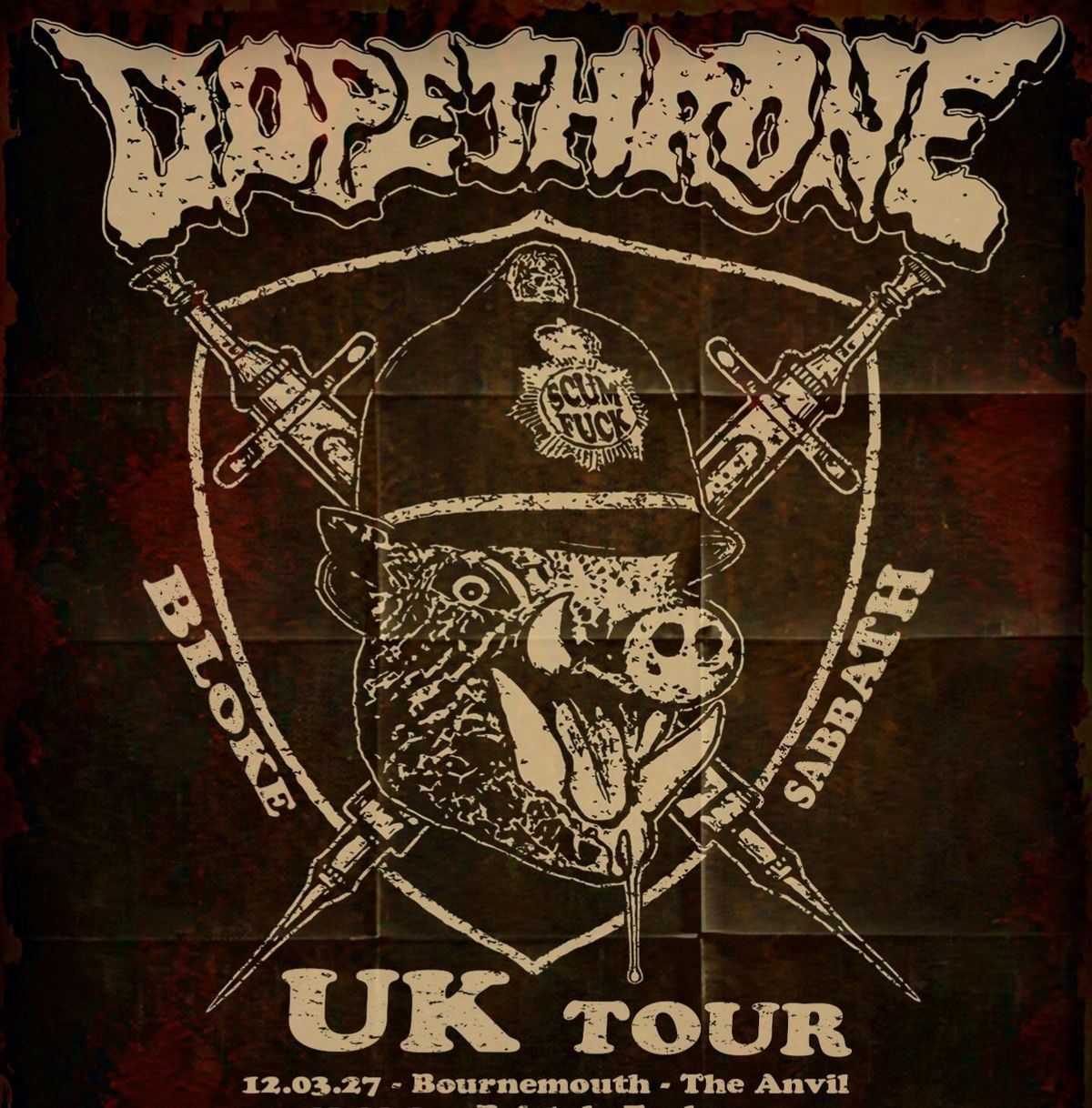 UMP presents DOPETHRONE (CAN) plus support