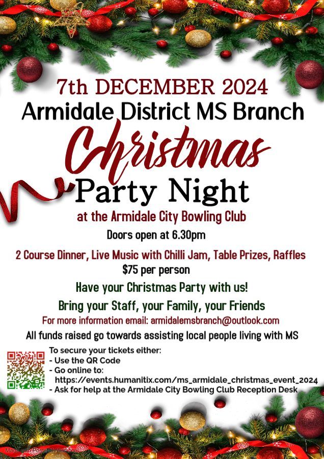 Armidale District MS Branch Christmas Party!