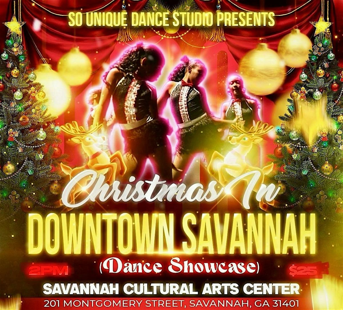 Christmas In Downtown Savannah