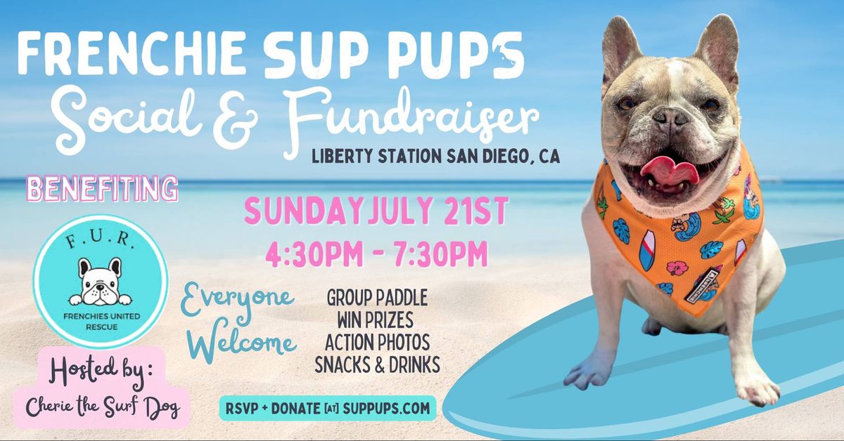 Frenchie SUP Pups Social & Fundraiser 