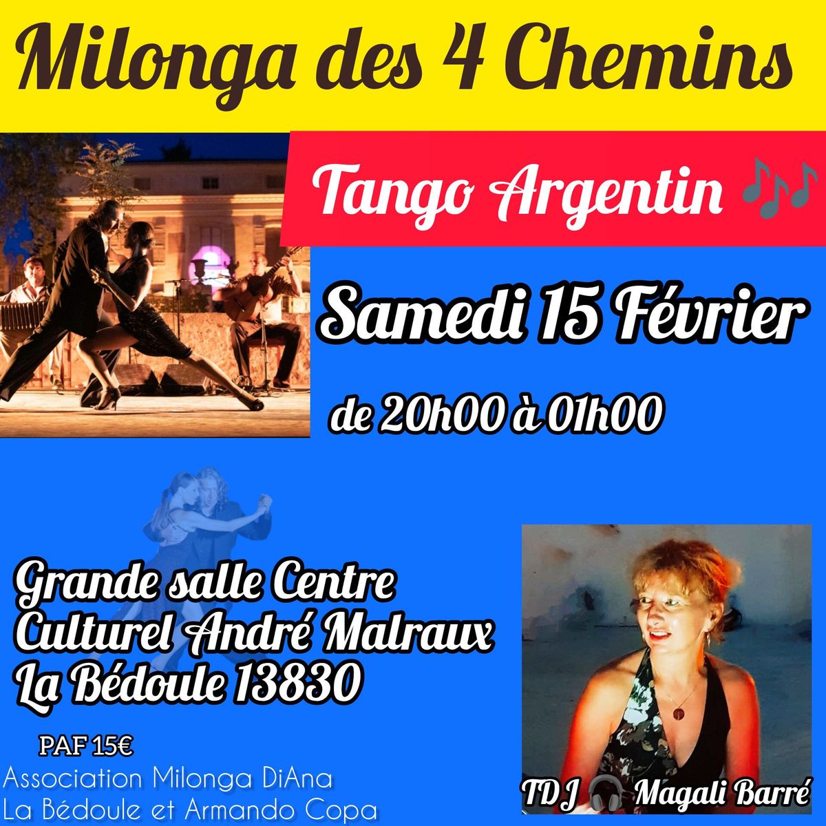 Milonga des 4 Chemins 