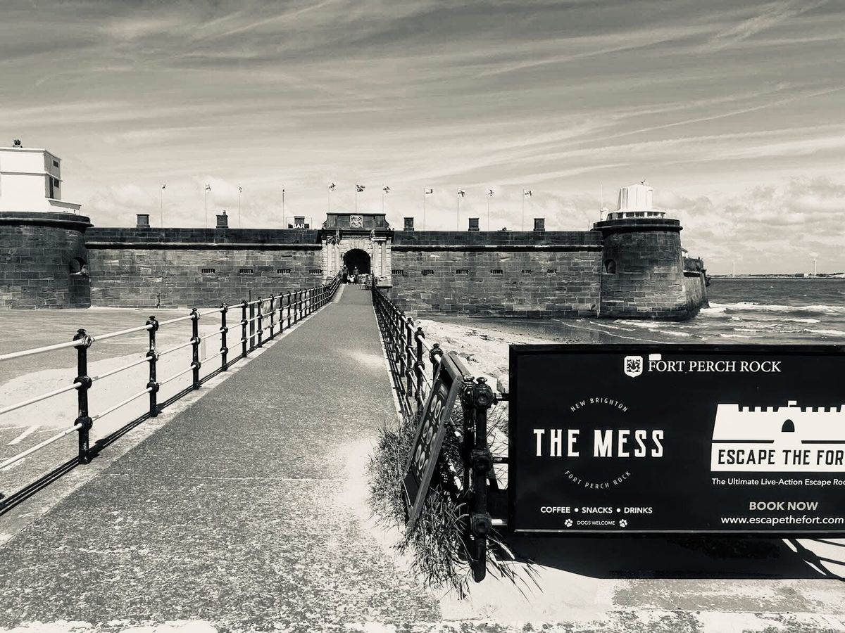 WW2 History Tour at Fort Perch Rock - When the Bombs Dropped on New Brighton