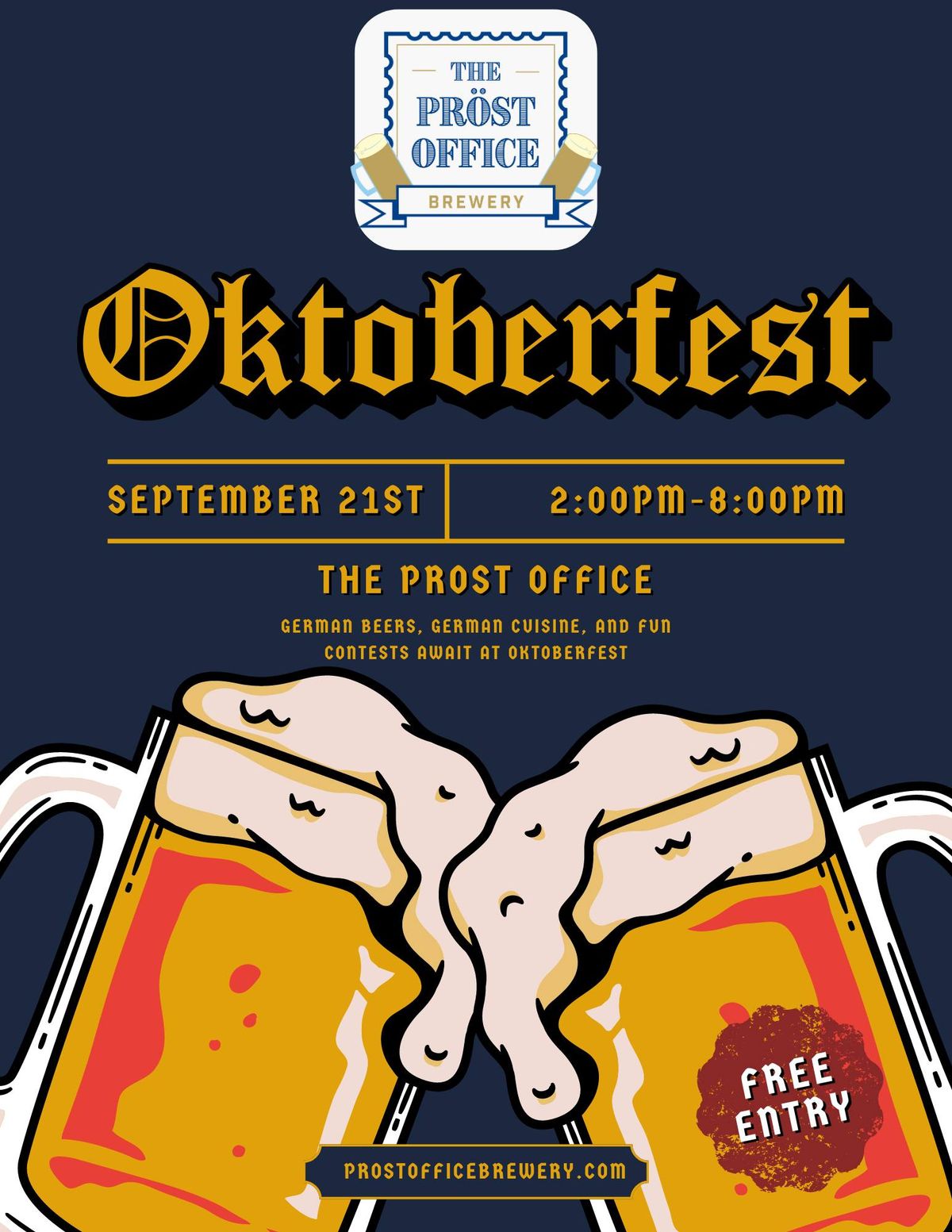 The Prost Office Oktoberfest Event!!