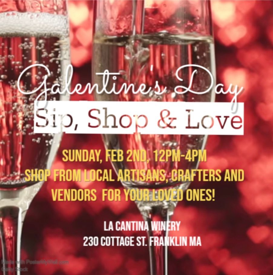 Galentine\u2019s Day Sip, Shop and Love