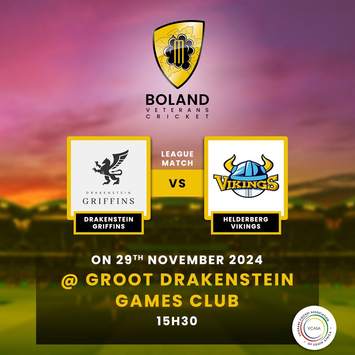 Drakenstein Griffins vs Helderberg Vikings