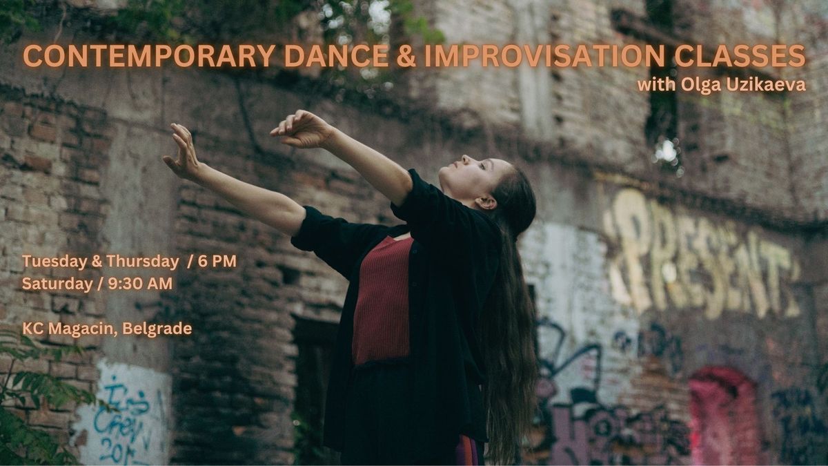 Contemporary Dance & Improvisation Classes for All