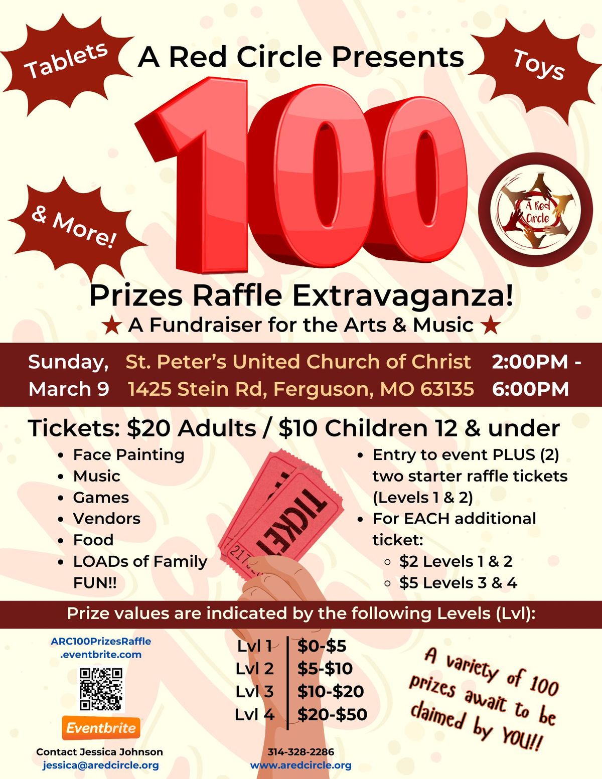 100 PRIZES RAFFLE EXTRAVAGANZA!!