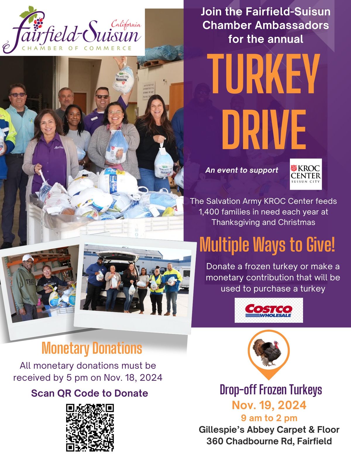 \ud83e\udd83 Annual Turkey Drive - Support Local Families This Holiday Season! \ud83e\udd83