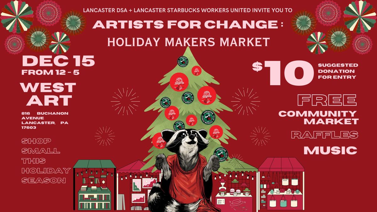 Artists for Change: Holiday Makers Market