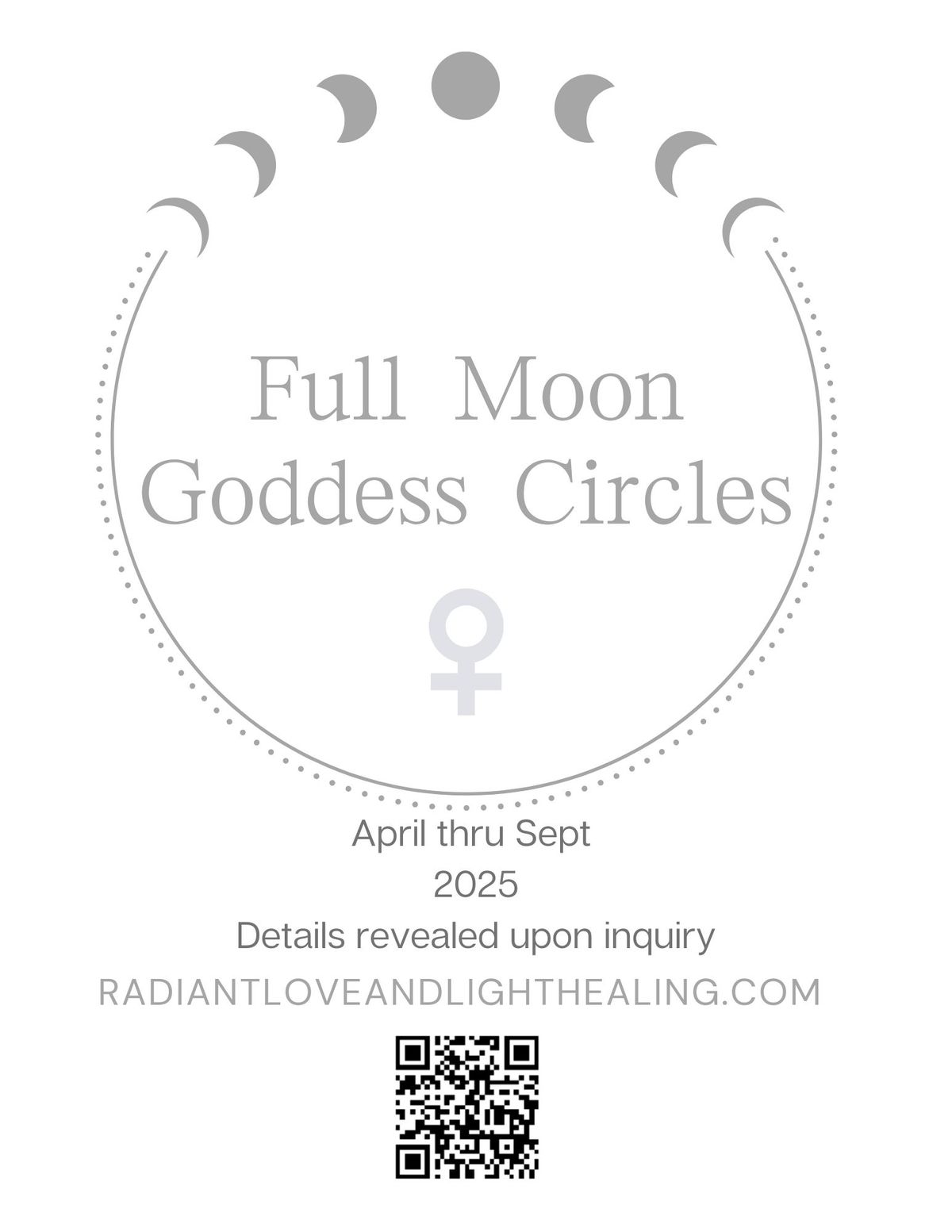 Full Moon Goddess Circle