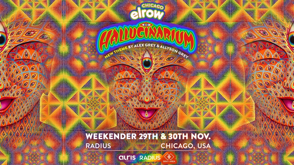 elrow returns to Radius (2 Nights)