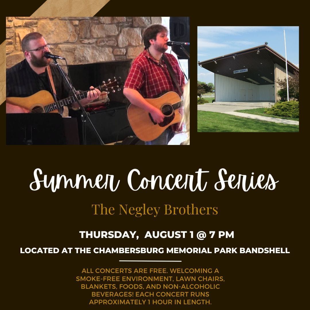 Summer Concert Series- The Negley Brothers