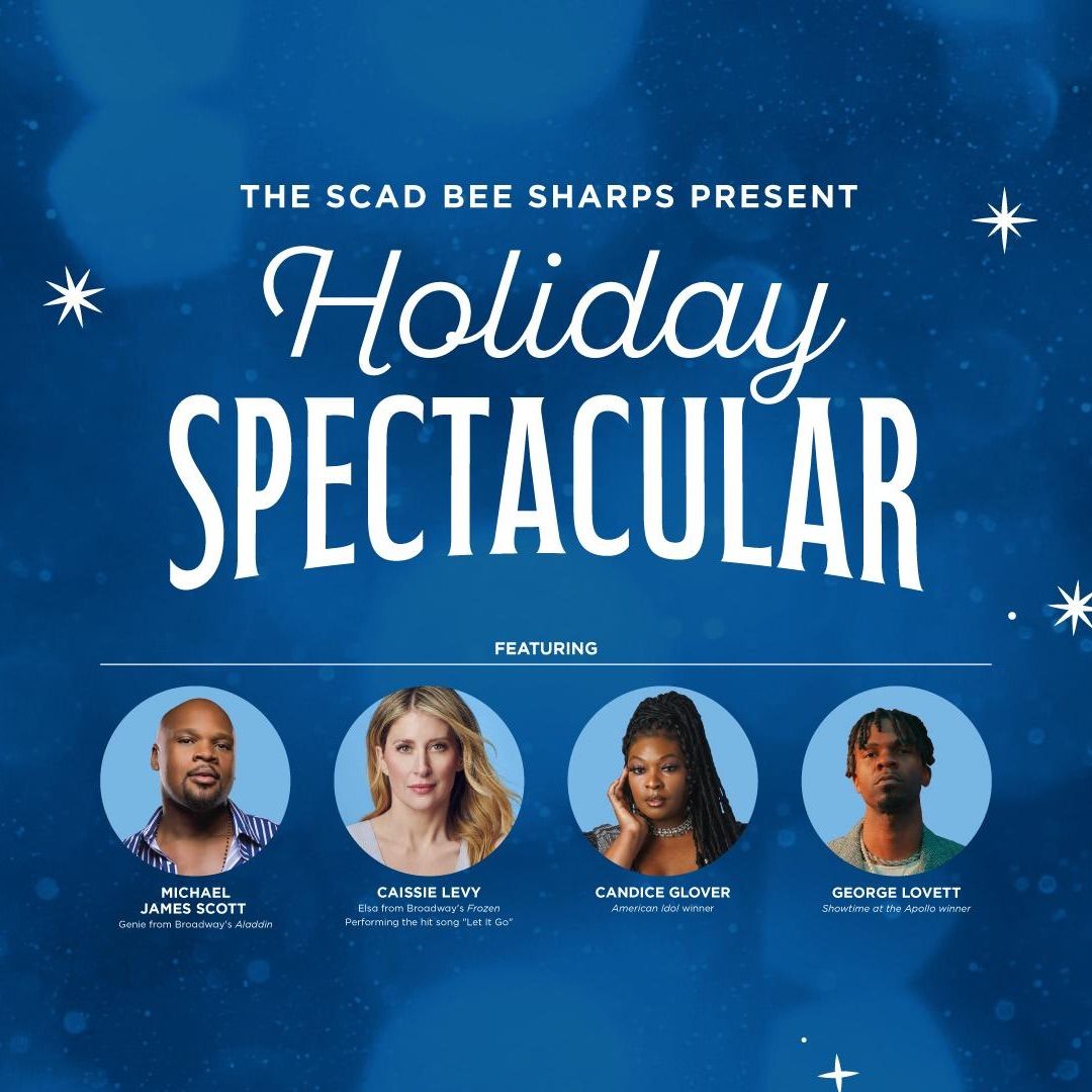 Step into a winter wonderland with Broadway stars and the SCAD Bee Sharps at Holiday Spectacular