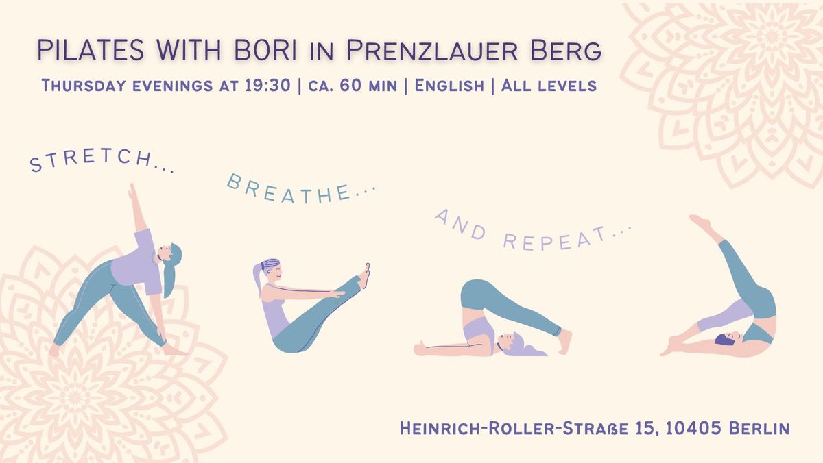 Pilates with Bori in Prenzlauer Berg | English