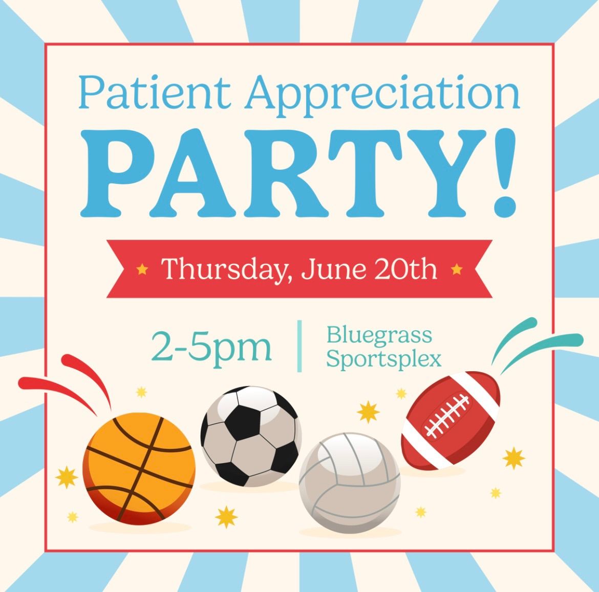 Patient Appreciation Party