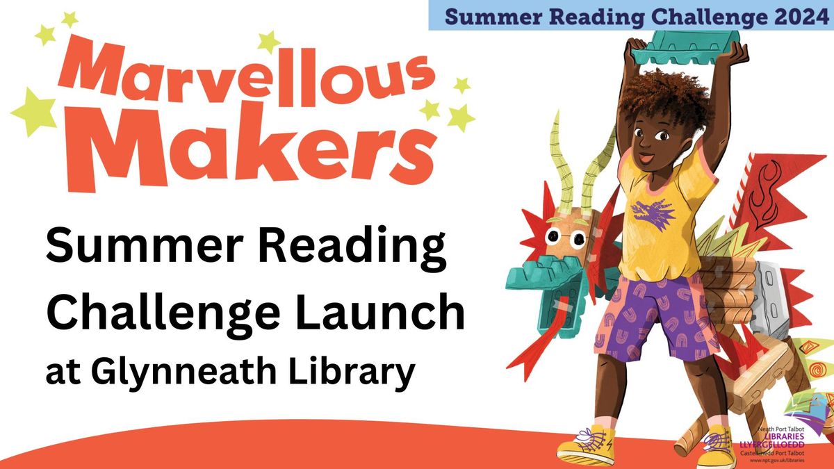 Summer Reading Challenge Launch at Glynneath Library