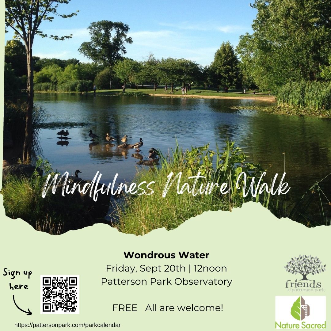 Midday Mindfulness Nature Walk: Wondrous Water