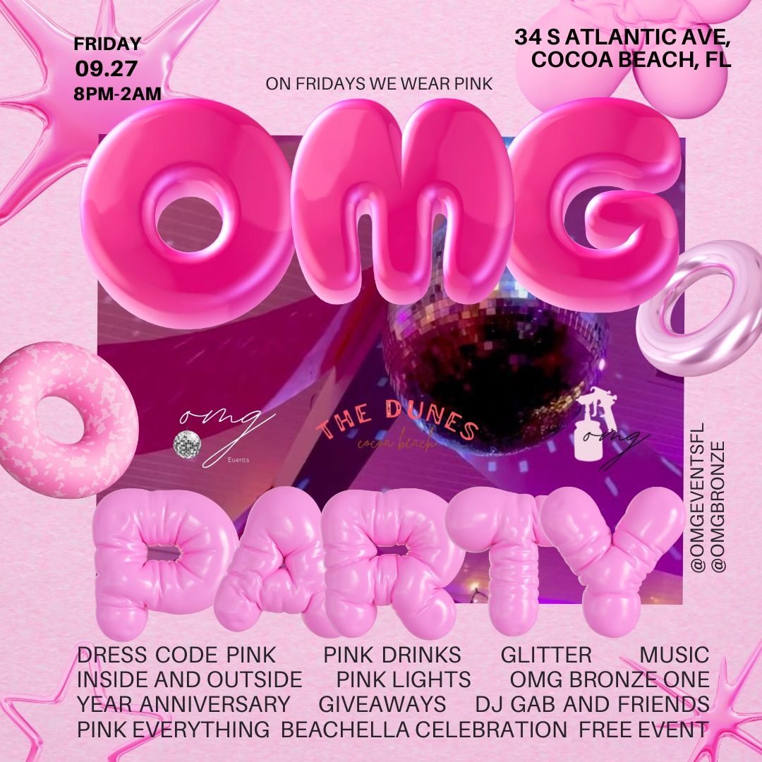 OMG PINK PARTY AT THE DUNES\ud83e\ude77